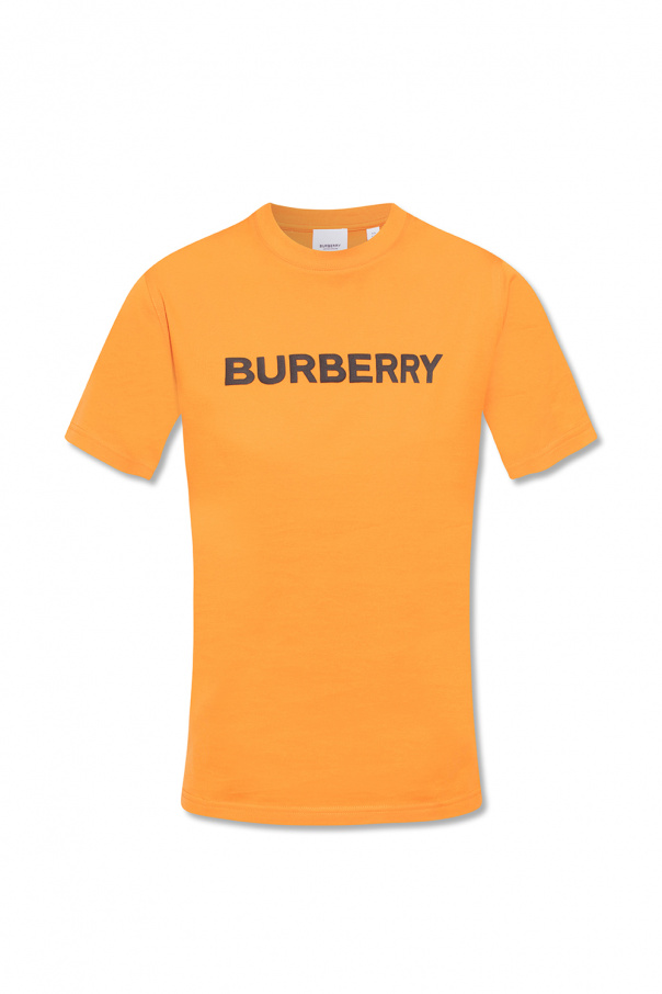 Burberry Arthur Orange shirt with logo Burberry Margot T SchaferandweinerShops Guinea